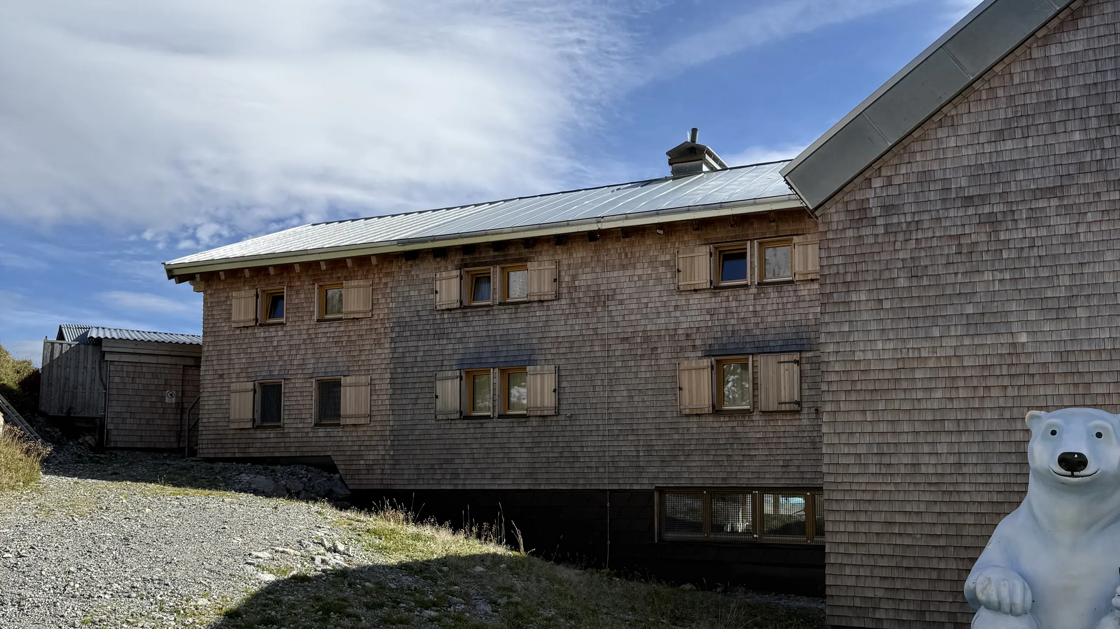Die Ulmer Hütte im Spätsommer