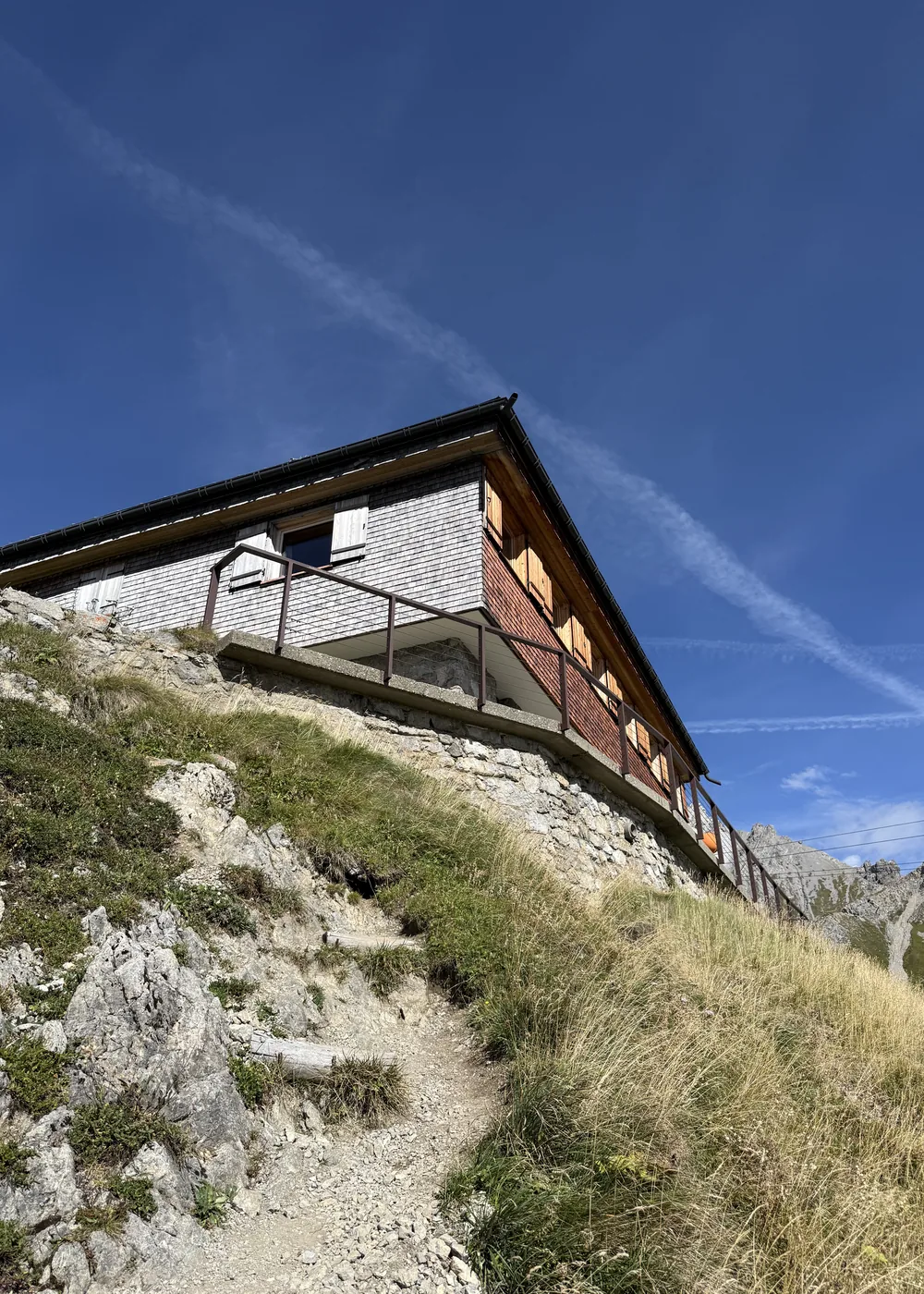 Der Weg zur Ulmer Hütte im Sommer
