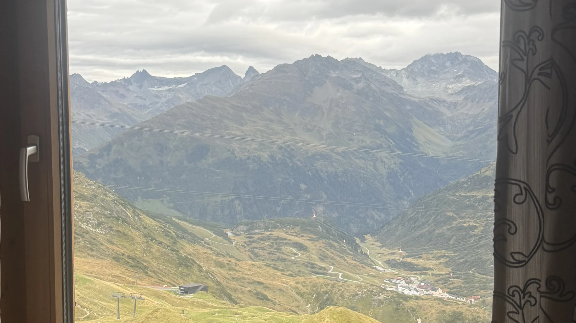 Stube der Ulmer Hütte